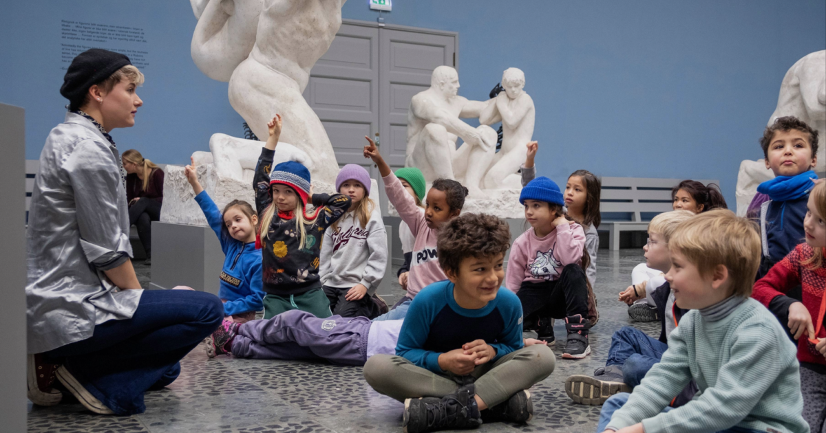 Familieomvisning med kunstrebus – Vigeland-museet